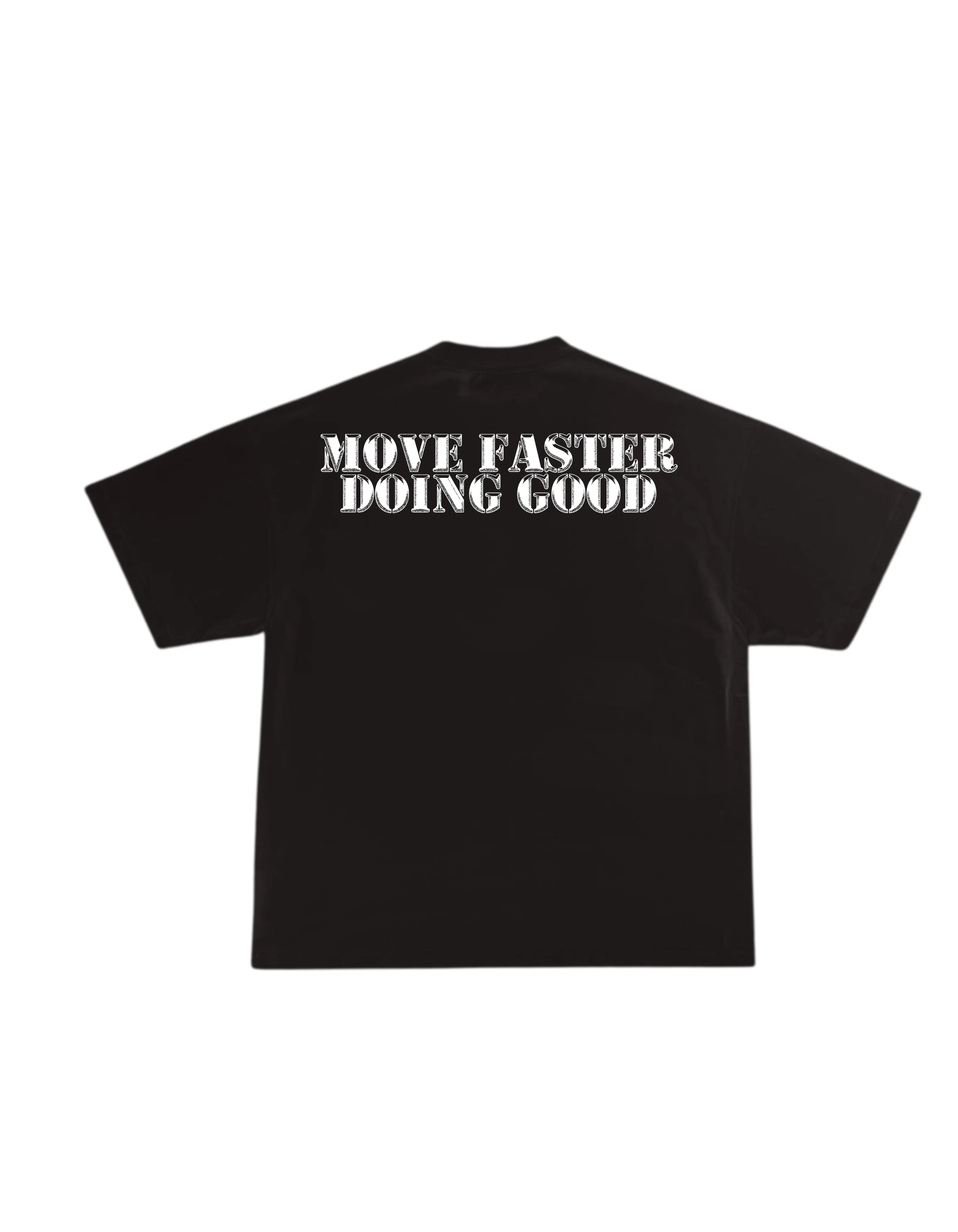 FASTER 1 BLACK back
